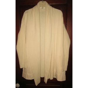 Splendid Collection Sz S Cardigan Sweater Coat Duster Open Slouchy Wool Pockets